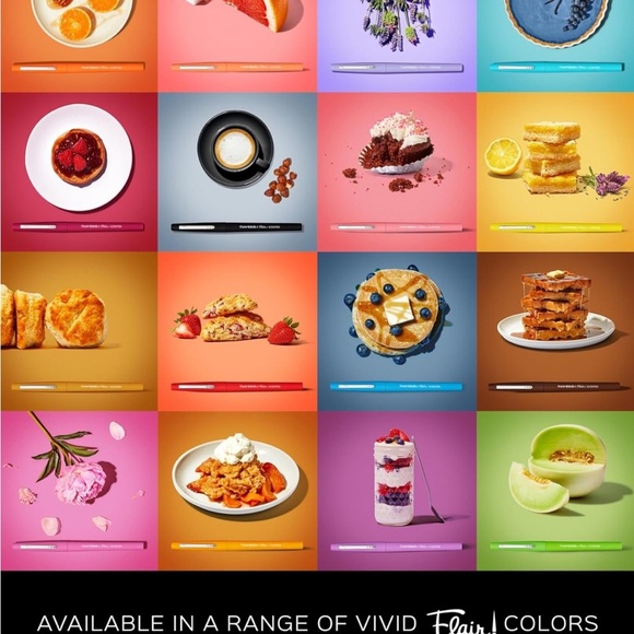 Flair Felt Tip Pens, Assorted Colors - Picture 2 of 2